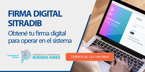 Turnos firma digital SITRADIB